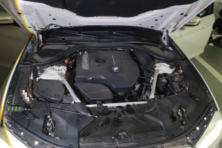 Used BMW 5 Series 2019 530Li Leading Model M Sport Package Engine Bay