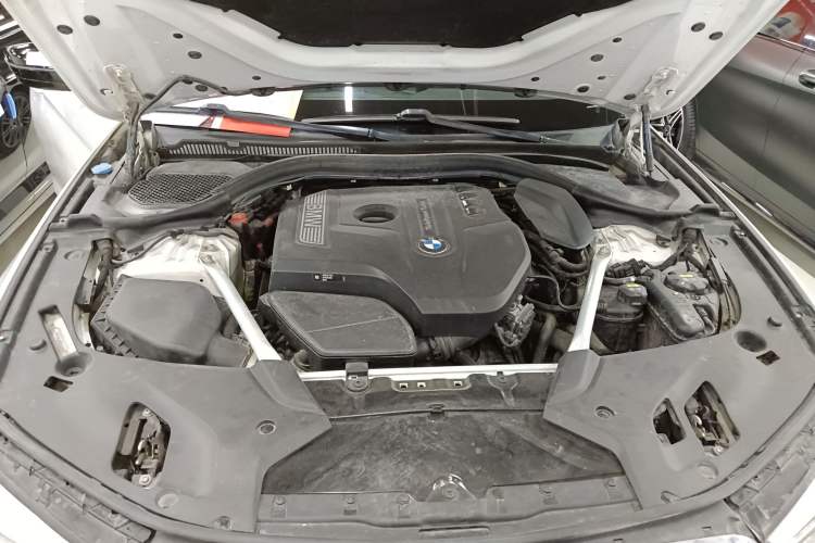 Used BMW 5 Series 2019 530Li Leading Model M Sport Package Engine Bay