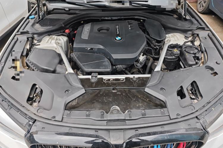 Used BMW 5 Series 2019 525Li Luxury Package Engine Bay