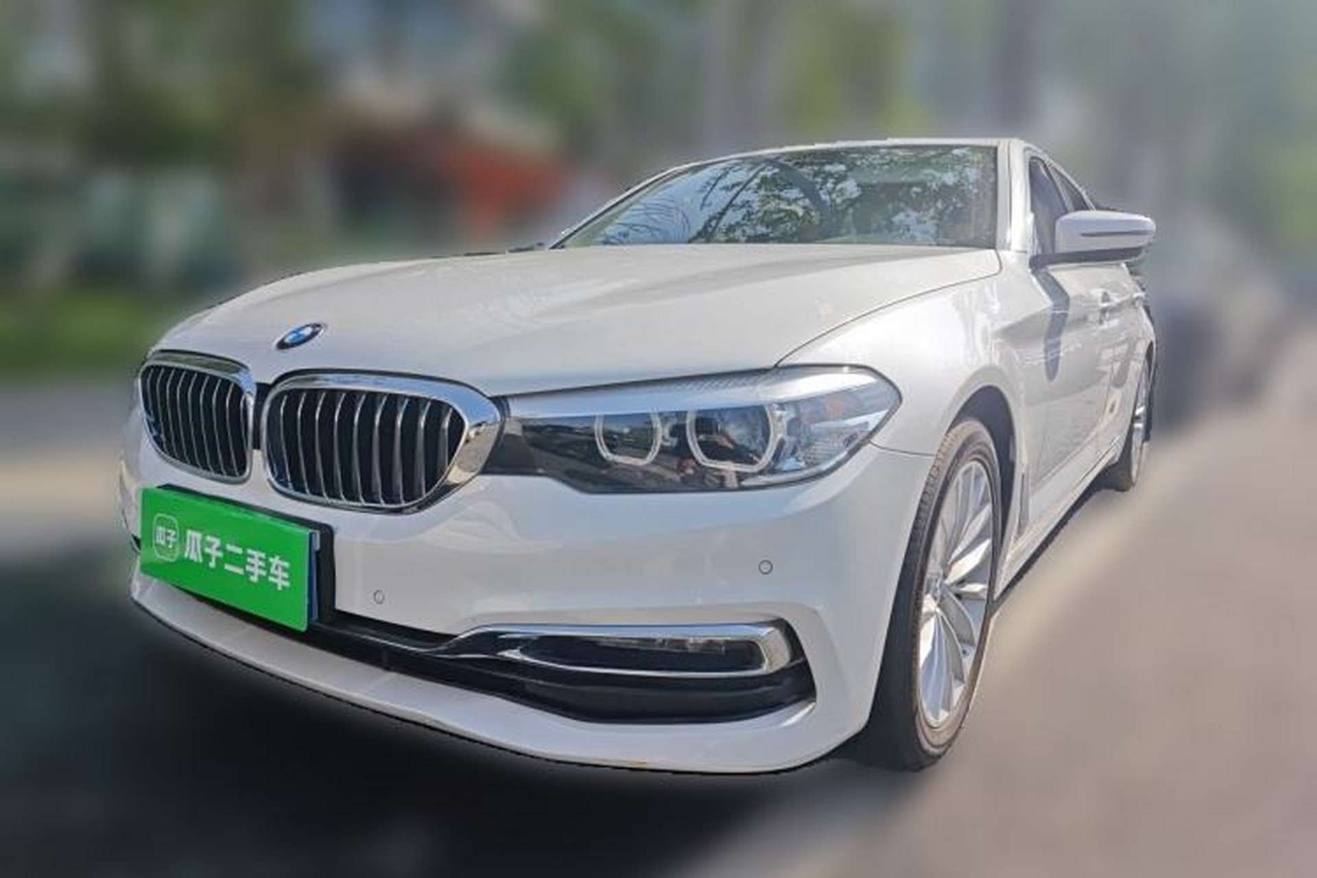 Used BMW 5 Series 2019 530Li Leading Model Luxury Package Front Left 45 Deg