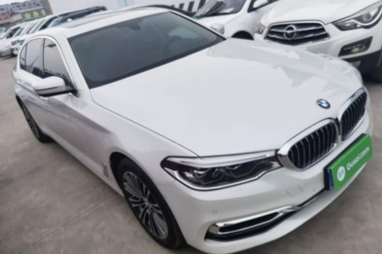 Used BMW 5 Series 2019 530Li Luxury Edition Premium Package Front Right 45 Deg