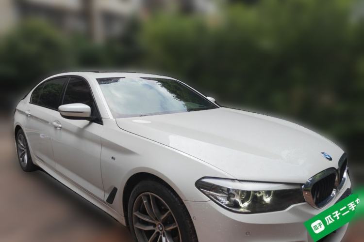 Used BMW 5 Series 2019 525Li M Sport Package Front Right 45 Deg