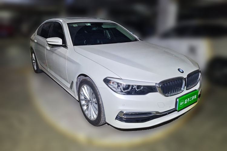Used BMW 5 Series 2019 530Li Leading Model Luxury Package Front Right 45 Deg