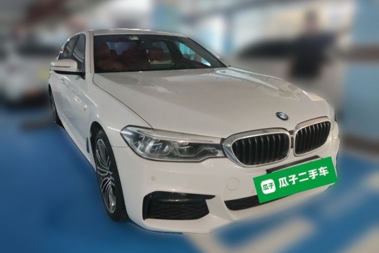 Used BMW 5 Series 2019 530Li Leading Model M Sport Package Front Right 45 Deg