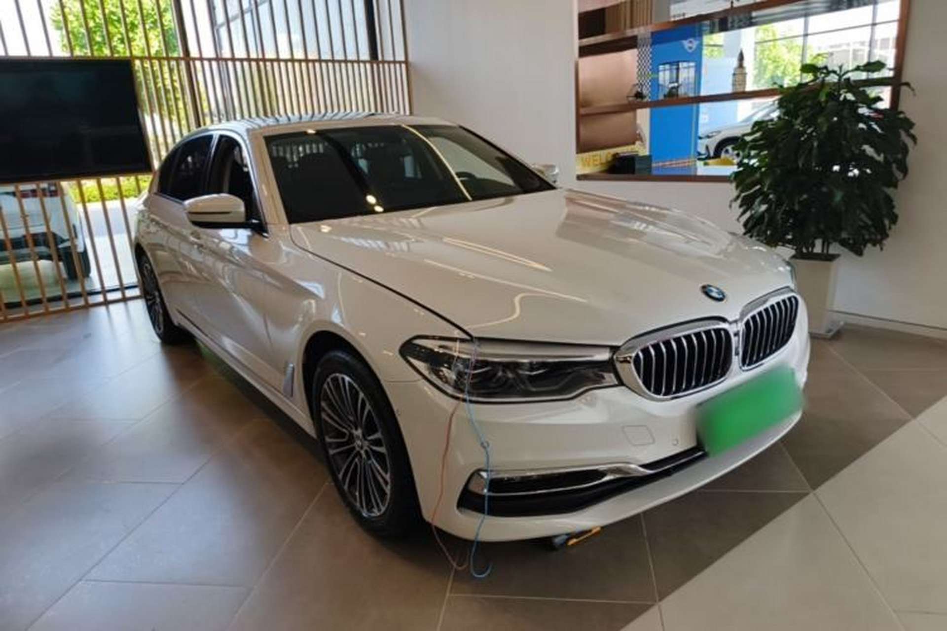 Used BMW 5 Series 2019 530Li Luxury Edition Premium Package Front Right 45 Deg