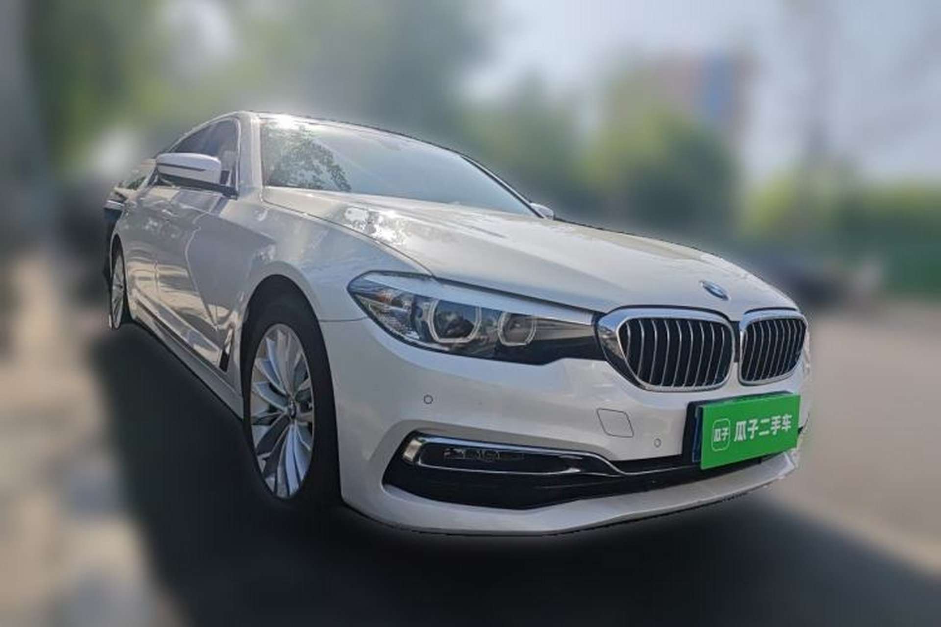 Used BMW 5 Series 2019 530Li Leading Model Luxury Package Front Right 45 Deg