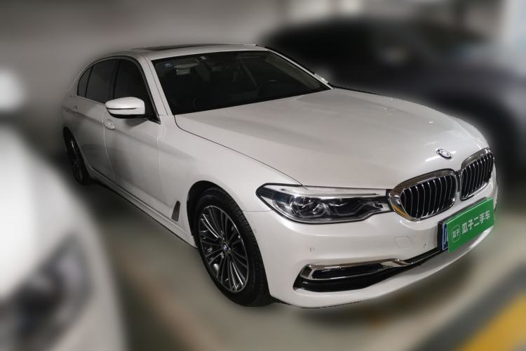Used BMW 5 Series 2019 530Li Luxury Edition Premium Package Front Right 45 Deg