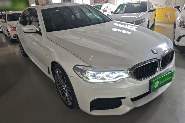 Used BMW 5 Series 2019 530Li Luxury Edition M Sport Package Front Right 45 Deg