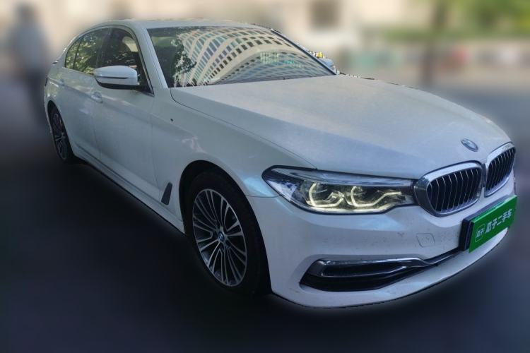 Used BMW 5 Series 2019 530Li Luxury Edition Premium Package Front Right 45 Deg