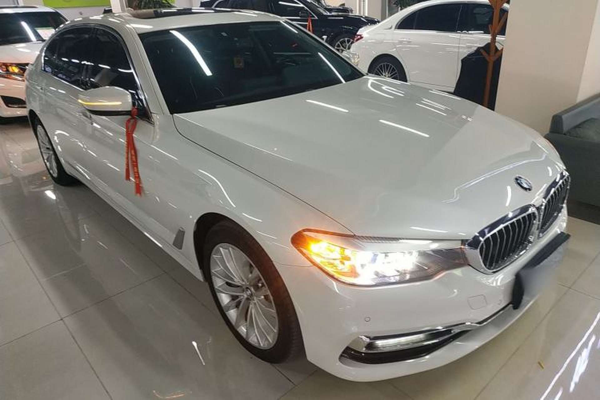 Used BMW 5 Series 2019 530Li xDrive Luxury Package Front Right 45 Deg