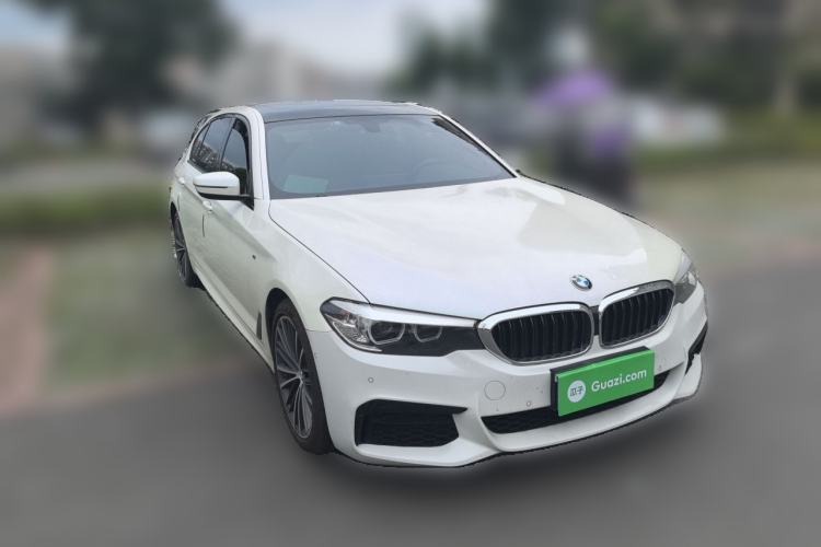 Used BMW 5 Series 2019 Facelifted 530Li Leading Edition M Sport Package Front Right 45 Deg
