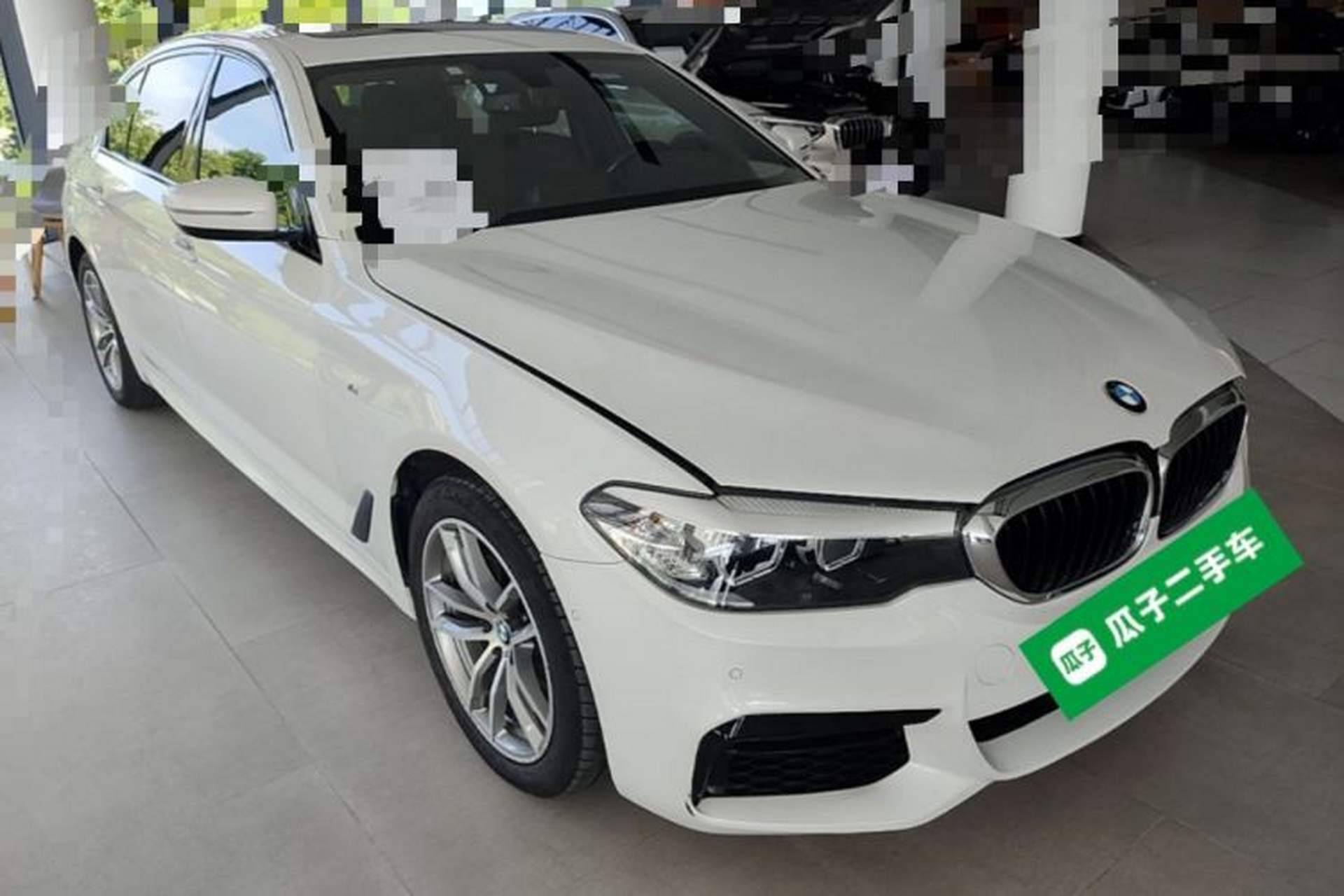 Used BMW 5 Series 2019 525Li M Sport Package Front Right 45 Deg