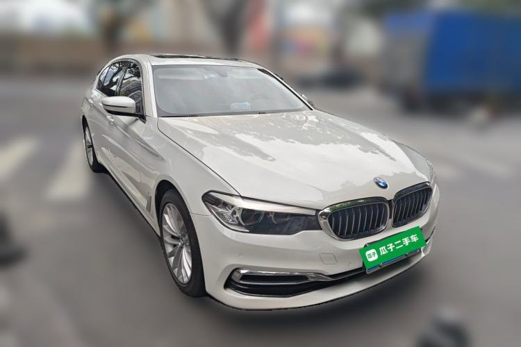 Used BMW 5 Series 2019 530Li Leading Model Luxury Package Front Right 45 Deg