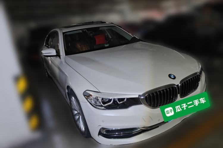 Used BMW 5 Series 2019 530Li Leading Model Luxury Package Front Right 45 Deg