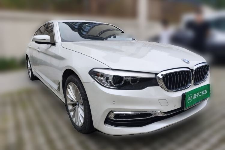 Used BMW 5 Series 2019 530Li Leading Model Luxury Package Front Right 45 Deg