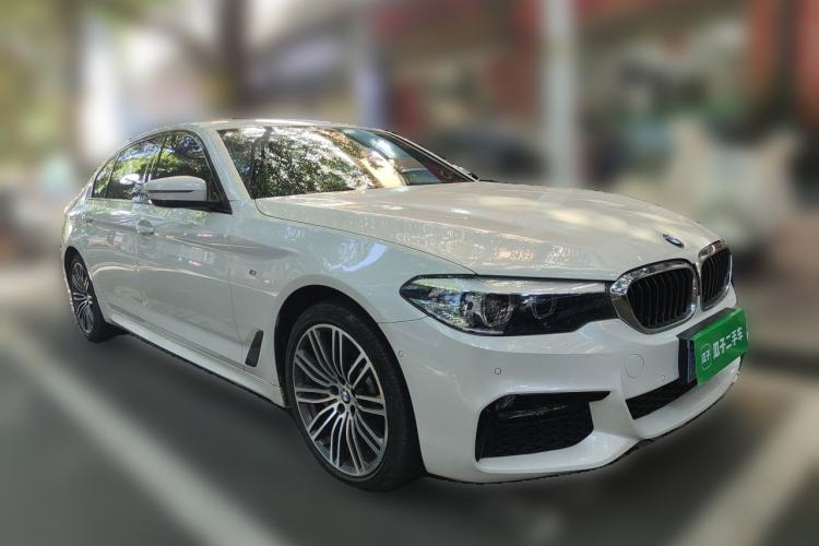 Used BMW 5 Series 2019 530Li Leading Model M Sport Package Front Right 45 Deg