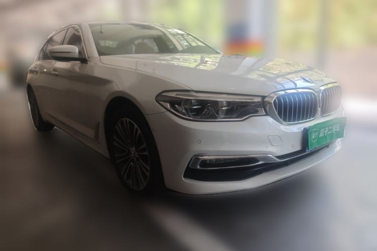 Used BMW 5 Series 2019 530Li Luxury Edition Premium Package Front Right 45 Deg
