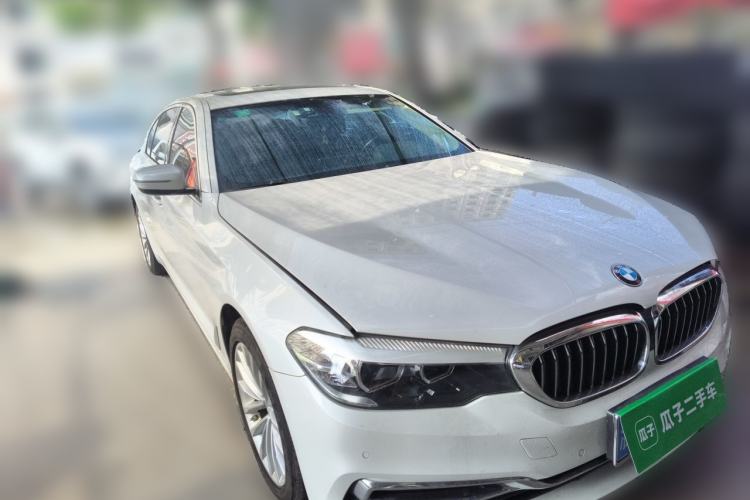 Used BMW 5 Series 2019 530Li Leading Model Luxury Package Front Right 45 Deg