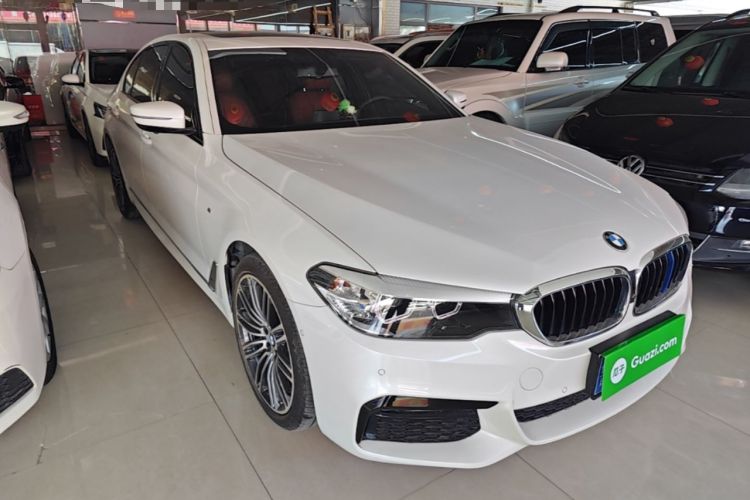 Used BMW 5 Series 2019 530Li Leading Model M Sport Package Front Right 45 Deg