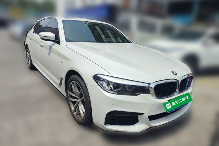 Used BMW 5 Series 2019 525Li M Sport Package Front Right 45 Deg