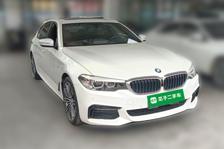 Used BMW 5 Series 2019 530Li Leading Model M Sport Package Front Right 45 Deg