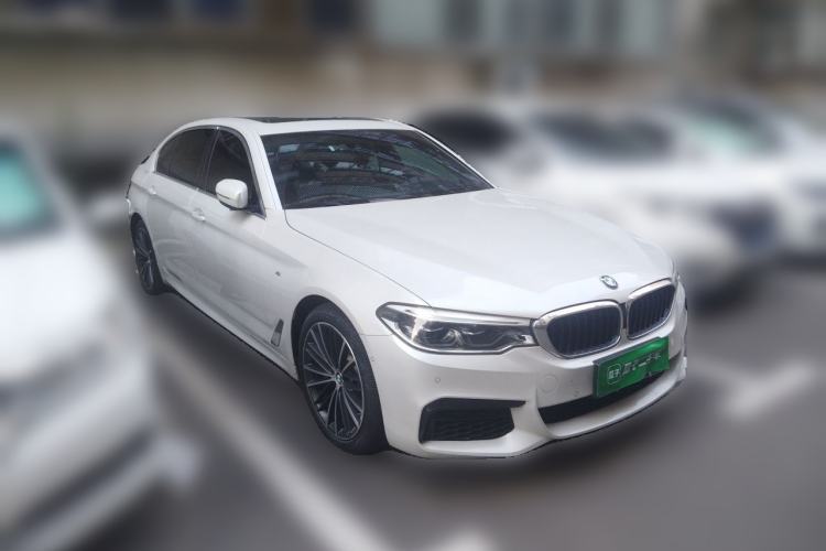 Used BMW 5 Series 2019 530Li Leading Model M Sport Package Front Right 45 Deg