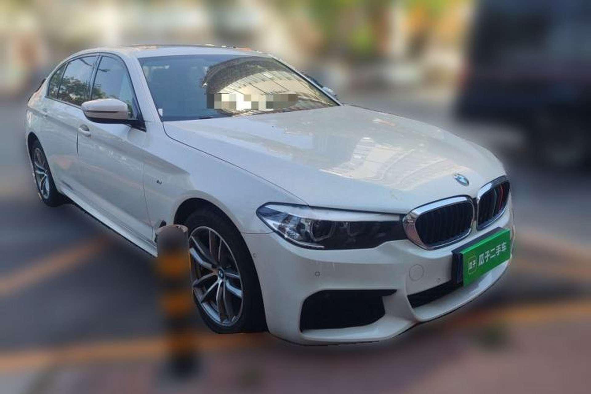 Used BMW 5 Series 2019 Restyled 525Li M Sport Package Front Right 45 Deg