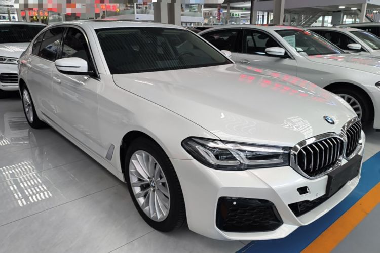 Used BMW 5 Series 2019 Facelifted 530Li Leading Edition Luxury Package Front Right 45 Deg