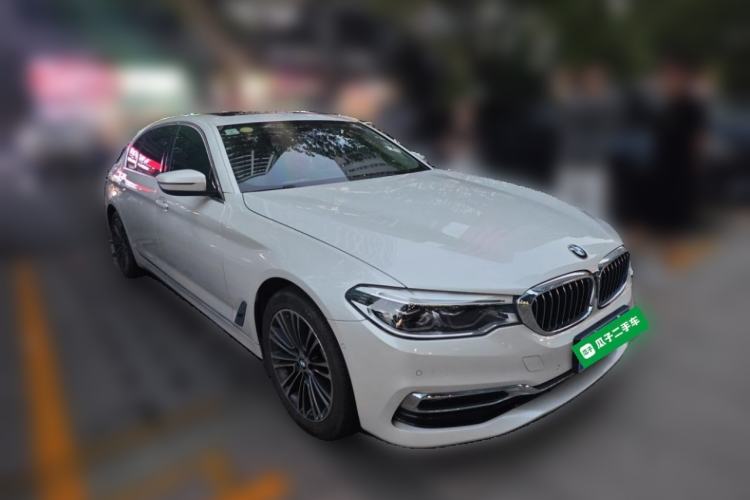Used BMW 5 Series 2019 530Li Luxury Edition Premium Package Front Right 45 Deg