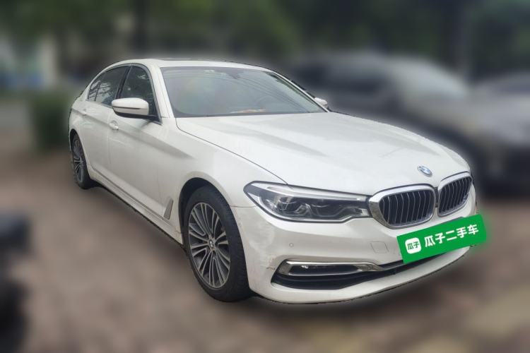 Used BMW 5 Series 2019 530Li Luxury Edition Premium Package Front Right 45 Deg