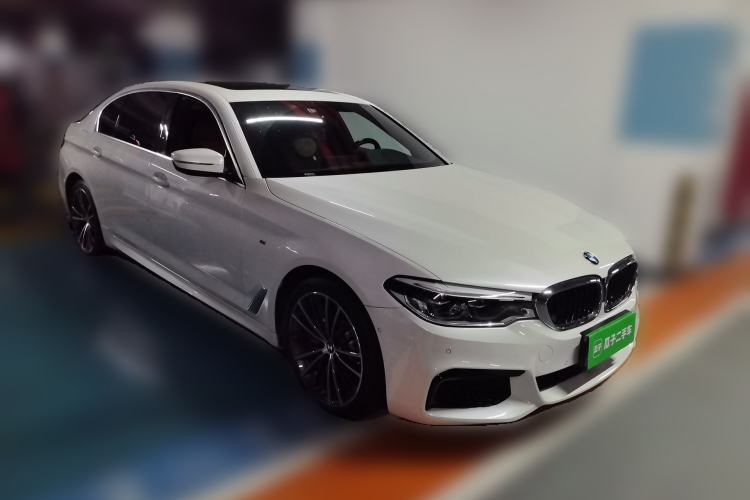 Used BMW 5 Series 2019 Facelifted 530Li Leading Edition M Sport Package Front Right 45 Deg