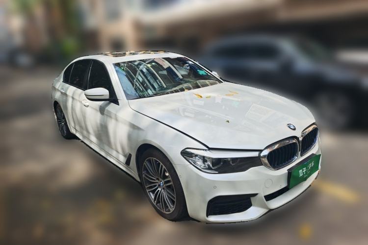 Used BMW 5 Series 2019 530Li Leading Model M Sport Package Front Right 45 Deg
