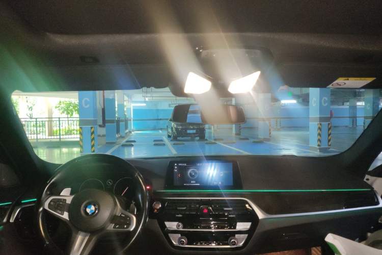 Used BMW 5 Series 2019 530Li Leading Model M Sport Package Headliner