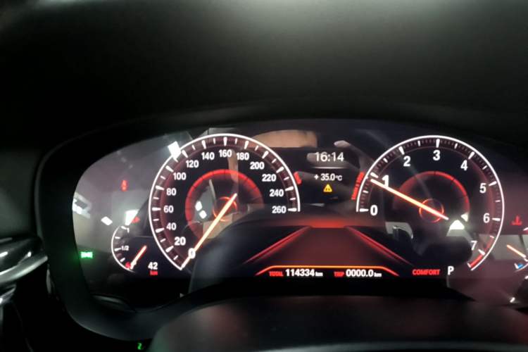 Used BMW 5 Series 2019 530Li Leading Model M Sport Package Instrument Cluster
