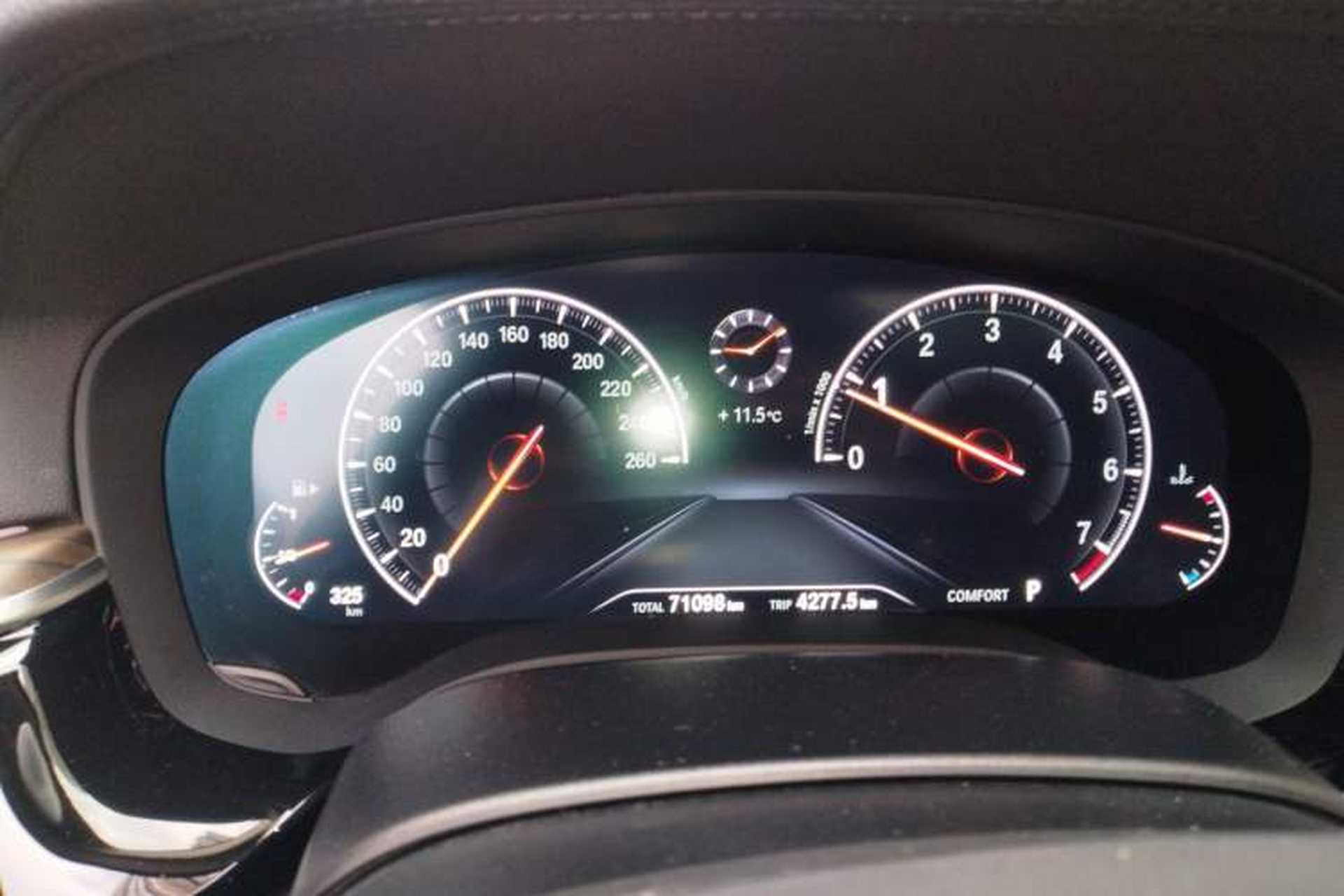 Used BMW 5 Series 2019 Facelifted 530Li Leading Edition Luxury Package Instrument Cluster