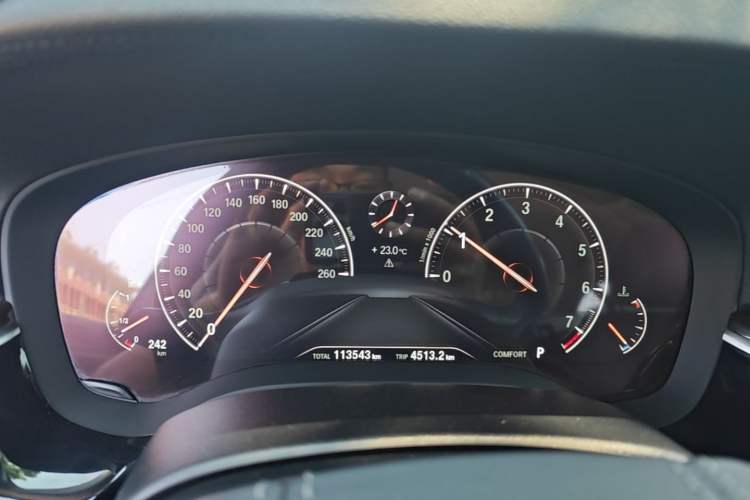 Used BMW 5 Series 2019 Facelifted 525Li Luxury Package Instrument Cluster