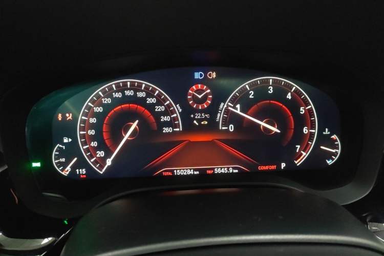Used BMW 5 Series 2019 Facelifted 525Li Luxury Package Instrument Cluster