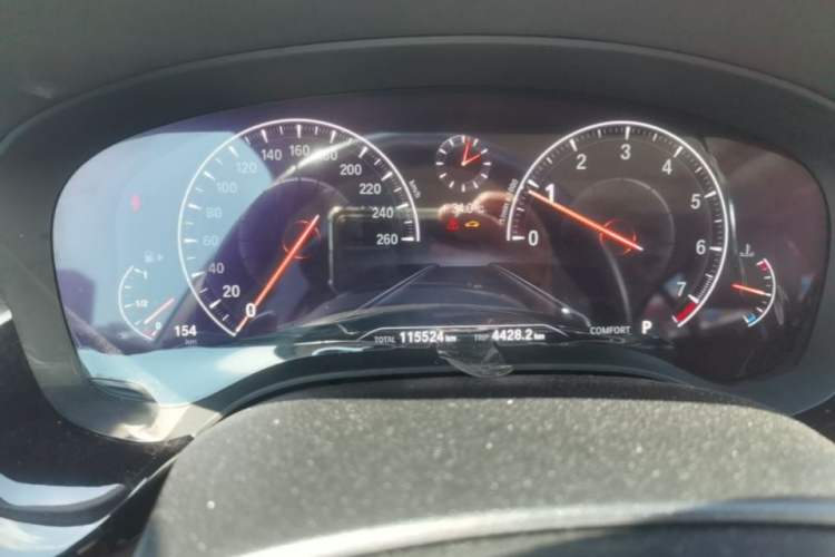 Used BMW 5 Series 2019 Facelifted 530Li Luxury Edition Premium Package Instrument Cluster