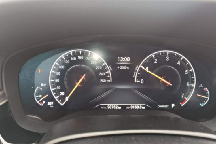Used BMW 5 Series 2019 530Li Luxury Edition Premium Package Instrument Cluster