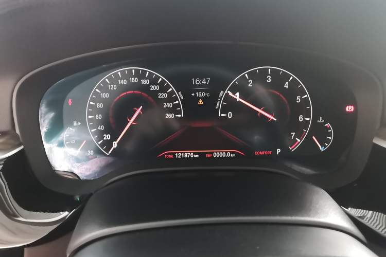 Used BMW 5 Series 2019 Facelifted 530Li Leading Edition Luxury Package Instrument Cluster