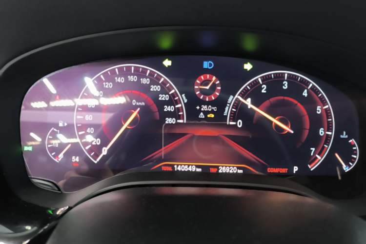 Used BMW 5 Series 2019 525Li Luxury Package Instrument Cluster
