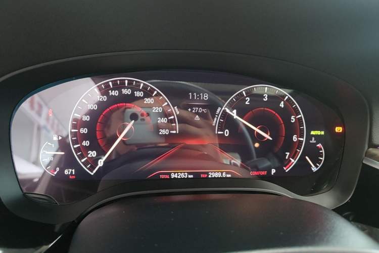 Used BMW 5 Series 2019 Facelifted 530Li Leading Edition Luxury Package Instrument Cluster