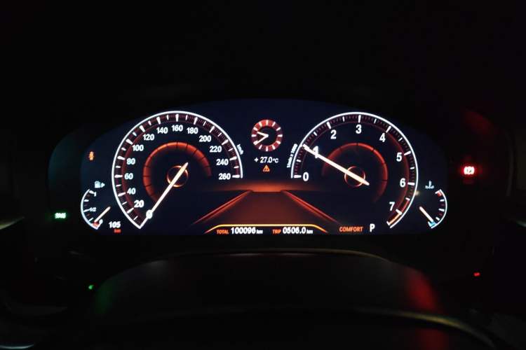 Used BMW 5 Series 2019 530Li Luxury Edition M Sport Package Instrument Cluster