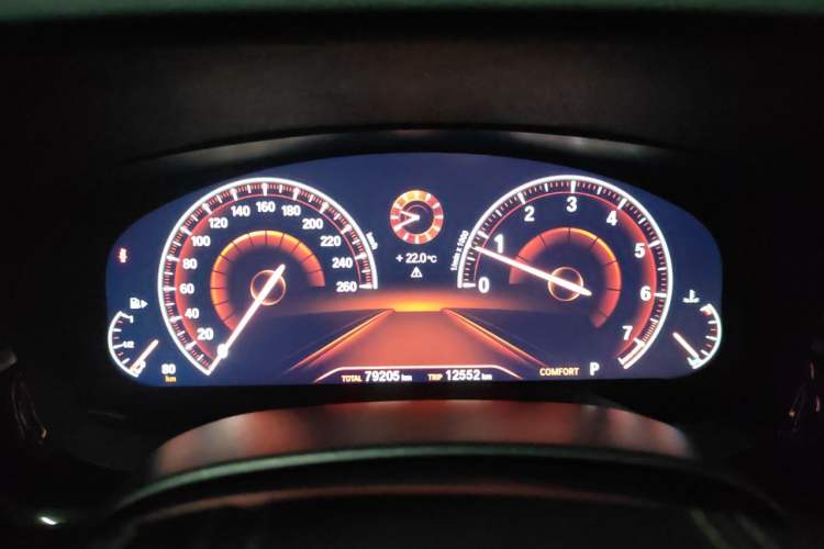 Used BMW 5 Series 2019 530Li Luxury Edition Premium Package Instrument Cluster