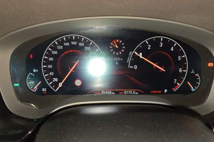 Used BMW 5 Series 2019 530Li Luxury Edition M Sport Package Instrument Cluster