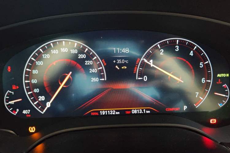 Used BMW 5 Series 2019 530Li Leading Model M Sport Package Instrument Cluster