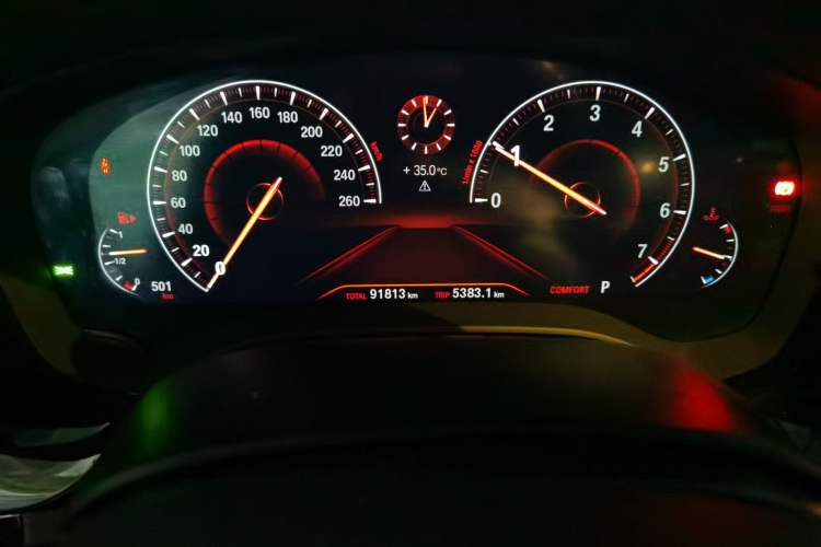 Used BMW 5 Series 2019 530Li Leading Model M Sport Package Instrument Cluster