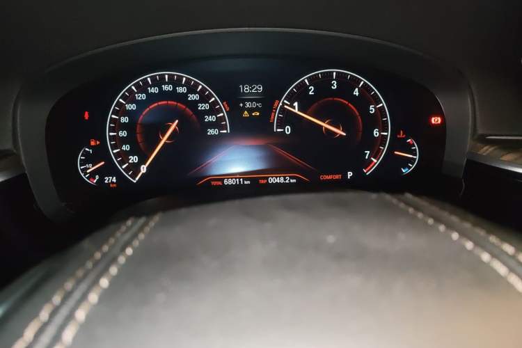 Used BMW 5 Series 2019 530Li Leading Model Luxury Package Instrument Cluster