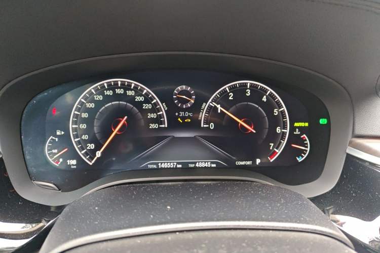 Used BMW 5 Series 2019 530Li Leading Model Luxury Package Instrument Cluster