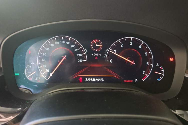 Used BMW 5 Series 2019 530Li Luxury Edition Premium Package Instrument Cluster